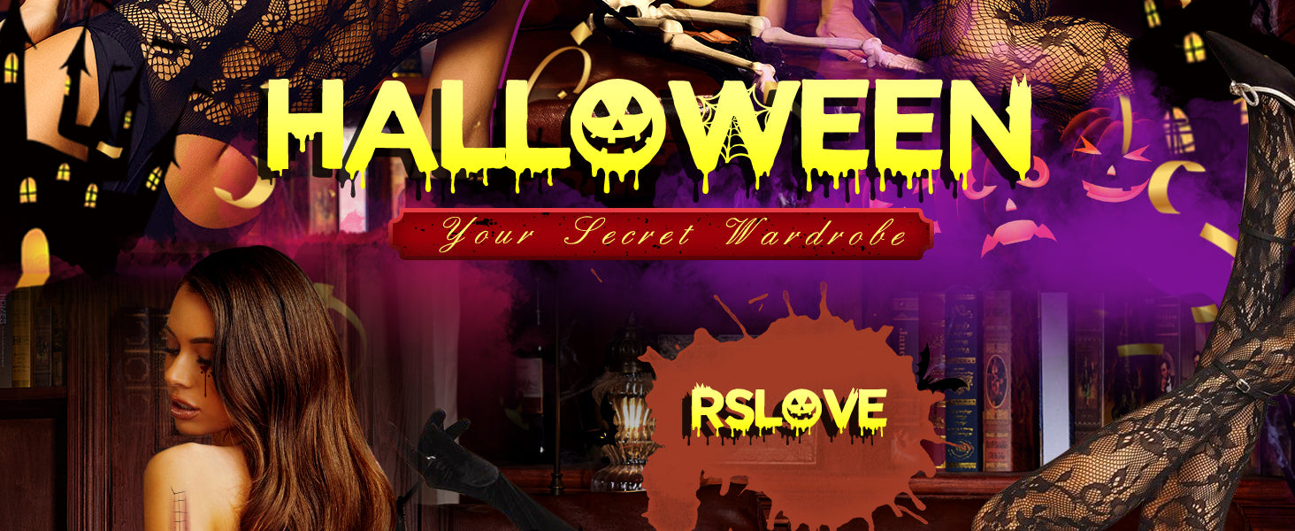 Fishnet Bodystocking with Attached Stockings - One Piece