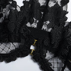 Garden of Eden Floral Lace Set - 2 Piece Embroidery Collection