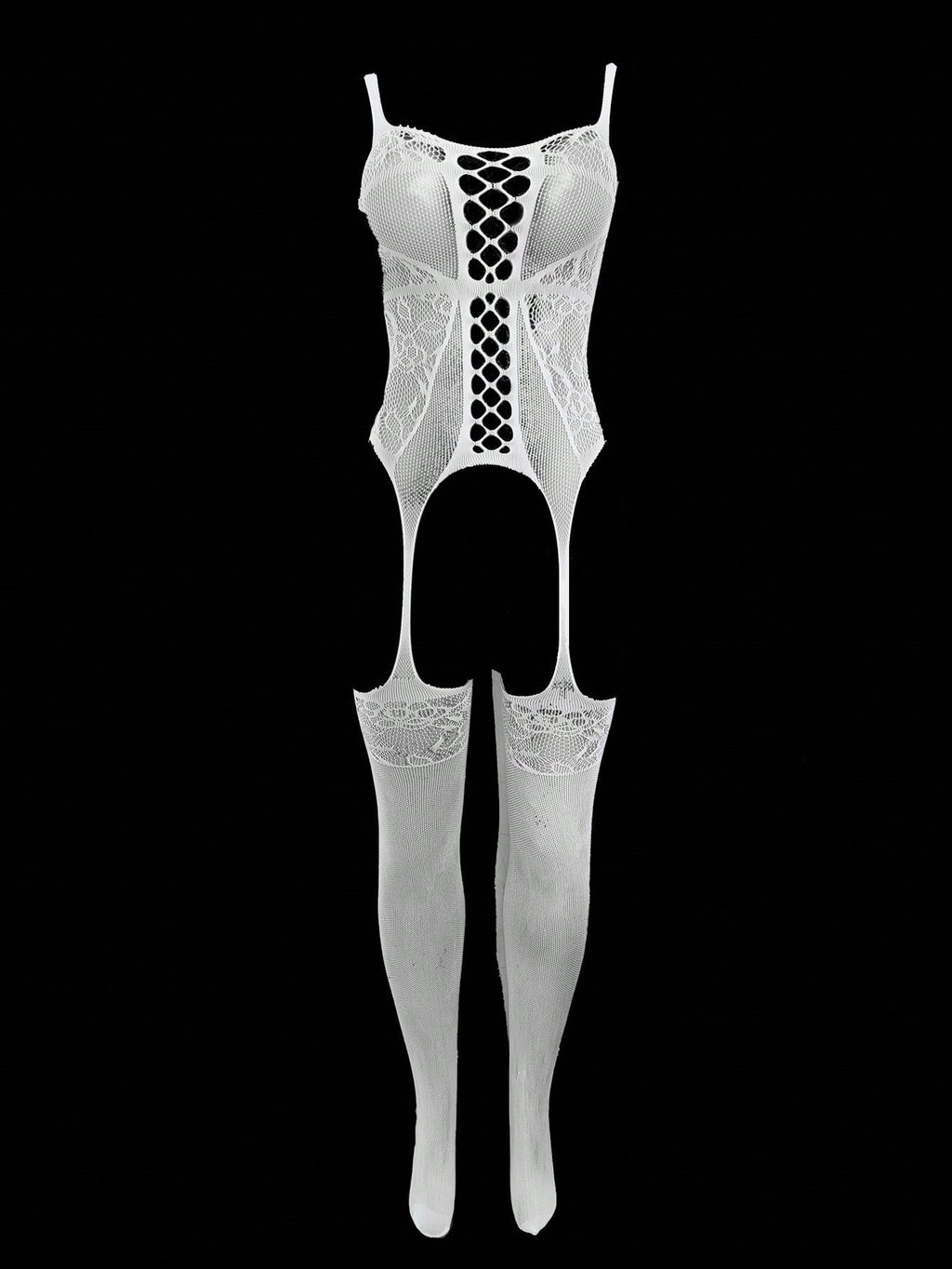 Fishnet Bodysuit - Strap Design Sleepwear