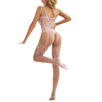 Lace Nightdress Set - One Piece with Stockings