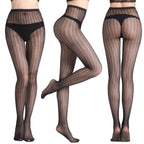 Fishnet Jacquard Pantyhose Set - Sleepwear Combo