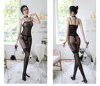Sheer Stockings Set - Elegant Nightwear