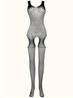 Mesh Bodysuit - High Waist Sleepwear