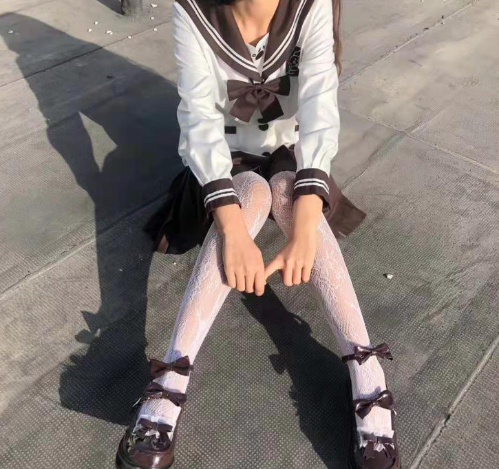 Lace Calf Stockings - Japanese Style Design