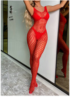Mesh Bodycon Nightdress - One Piece Lingerie