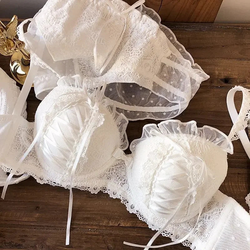 Natural Beauty Lace Bralette - Wire-Free Comfort Set